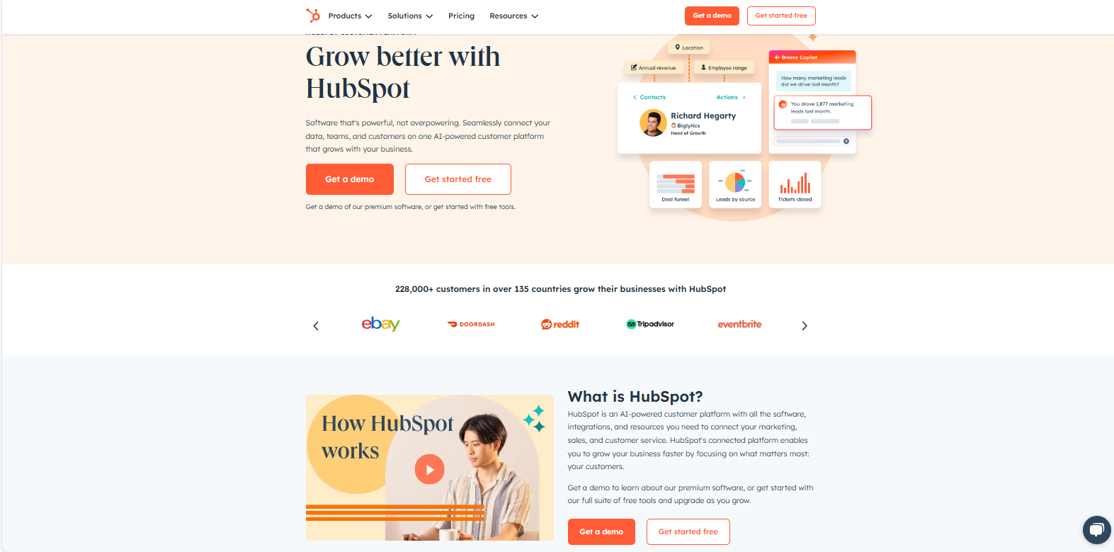 landing page example